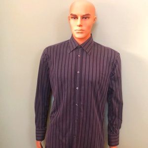 Versace Collection Men's Purple Shirt Sz 15.75